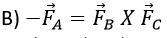 Abrehet (A), Bekele(B) and Chaltu(C) are pulling a box horizontally with forces , respectively as shown below, which statement is correct if the box is in equilibrium