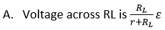 Which of the following is not correct about the circuit shown below?