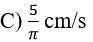 Air is being pumped into a spherical balloon so that its volume increase at a rate of 50 cm3/s. How fast is the radius of the balloon increasing when the diameter is 5 cm?