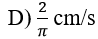 Air is being pumped into a spherical balloon so that its volume increase at a rate of 50 cm3/s. How fast is the radius of the balloon increasing when the diameter is 5 cm?
