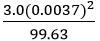 Nitrous acid, HNO2 is 0.37% ionized in 3.0M solution. What is the Ka for this acid?