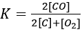 What is the equilibrium expression? (M)