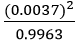 Nitrous acid, HNO2 is 0.37% ionized in 3.0M solution. What is the Ka for this acid?