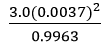 Nitrous acid, HNO2 is 0.37% ionized in 3.0M solution. What is the Ka for this acid?