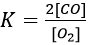 What is the equilibrium expression? (M)