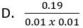 A 0.2M solution of a weak acid HA is 1% ionized at 250CKa for the acid is equal to: