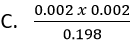 A 0.2M solution of a weak acid HA is 1% ionized at 250CKa for the acid is equal to: